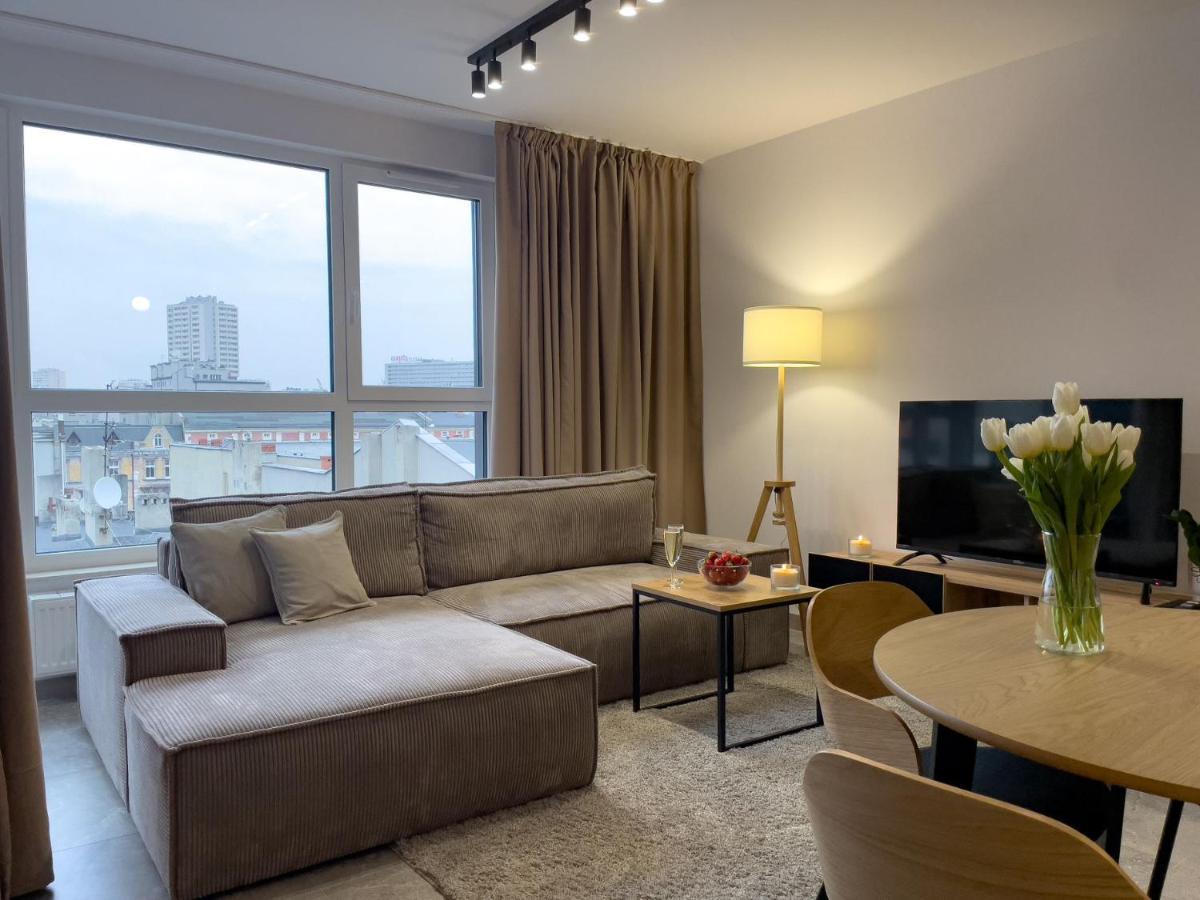 Urban Apartments Premium, Opolska 10 No 90, 2 Free Garages, Self Check-In カトヴィツェ エクステリア 写真